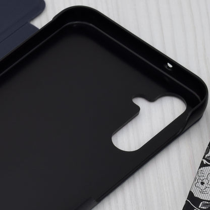 Fodral för Samsung Galaxy A14 A145 / A14 5G A146, Techsuit, eFold, Mörkblå