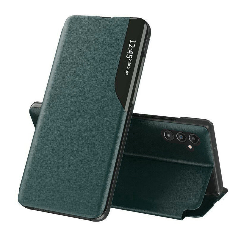 Fodral för Samsung Galaxy A14 A145 / A14 5G A146, Techsuit, eFold, Grön