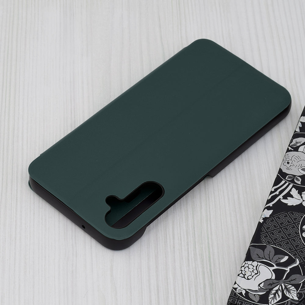 Fodral för Samsung Galaxy A14 A145 / A14 5G A146, Techsuit, eFold, Grön
