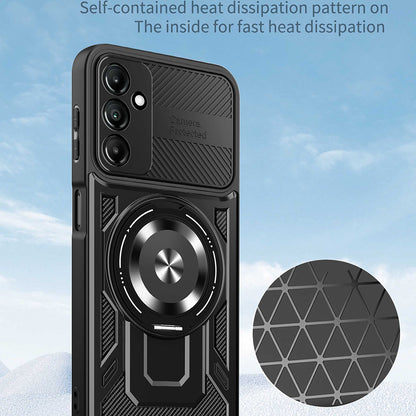 Fodral för Samsung Galaxy A14 A145 / A14 5G A146, Techsuit, RuggedCam, Blå