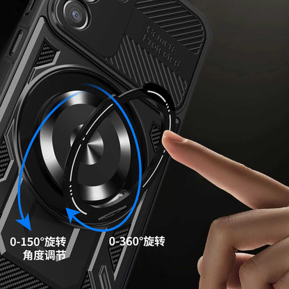 Fodral för Samsung Galaxy A14 A145 / A14 5G A146, Techsuit, RuggedCam, Blå