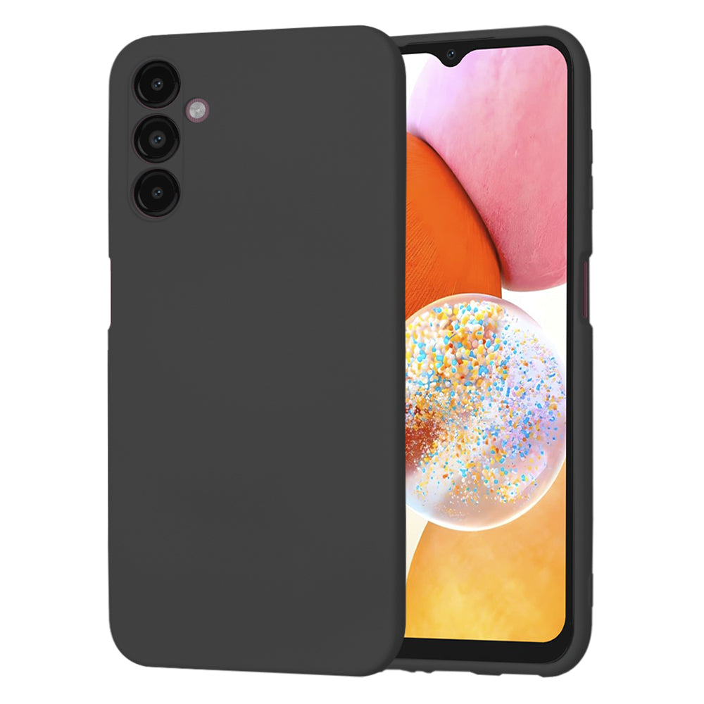 Mobilskal för Samsung Galaxy A14 A145 / A14 5G A146, Techsuit, SoftFlex, Svart