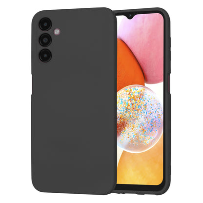 Mobilskal för Samsung Galaxy A14 A145 / A14 5G A146, Techsuit, SoftFlex, Svart