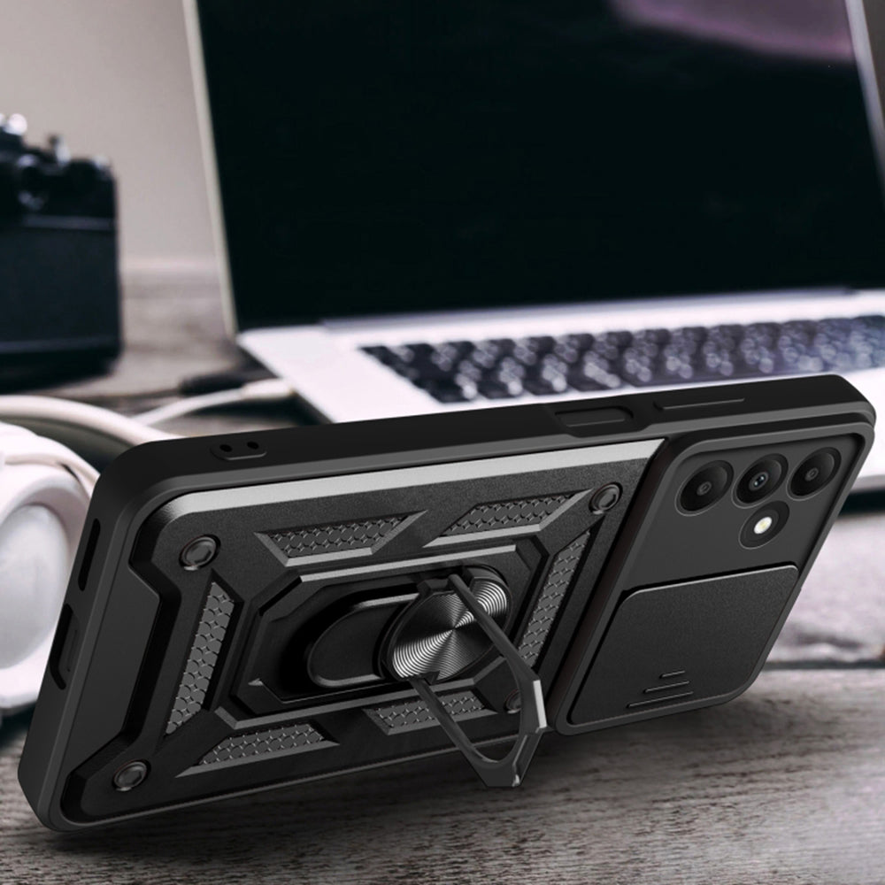 Fodral för Samsung Galaxy A15 5G A156 / A15 A155, Techsuit, CamShield, Blå