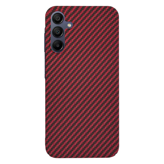 Fodral för Samsung Galaxy A15 5G A156 / A15 A155, Techsuit, Carbonite FiberShell, Röd