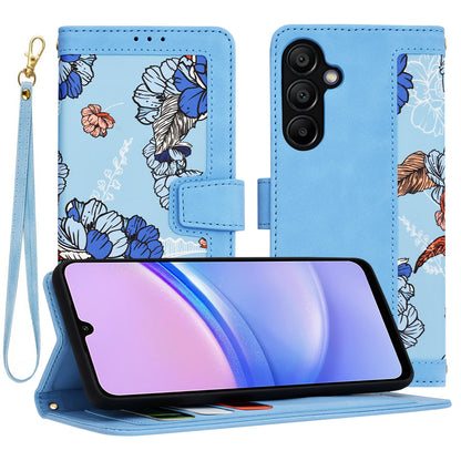 Fodral för Samsung Galaxy A15 5G A156 / A15 A155, Techsuit, FlipCraft, Blå