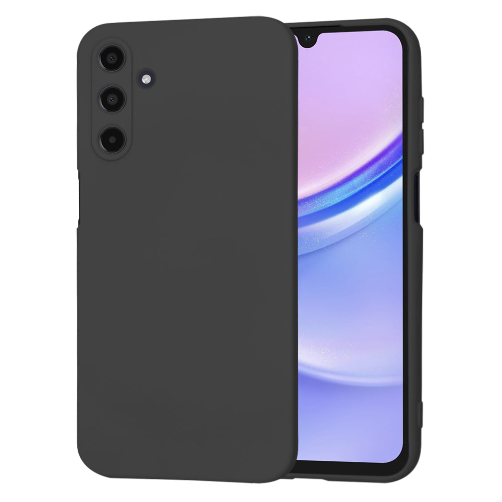 Mobilskal för Samsung Galaxy A15 5G A156 / A15 A155, Techsuit, SoftFlex, Svart