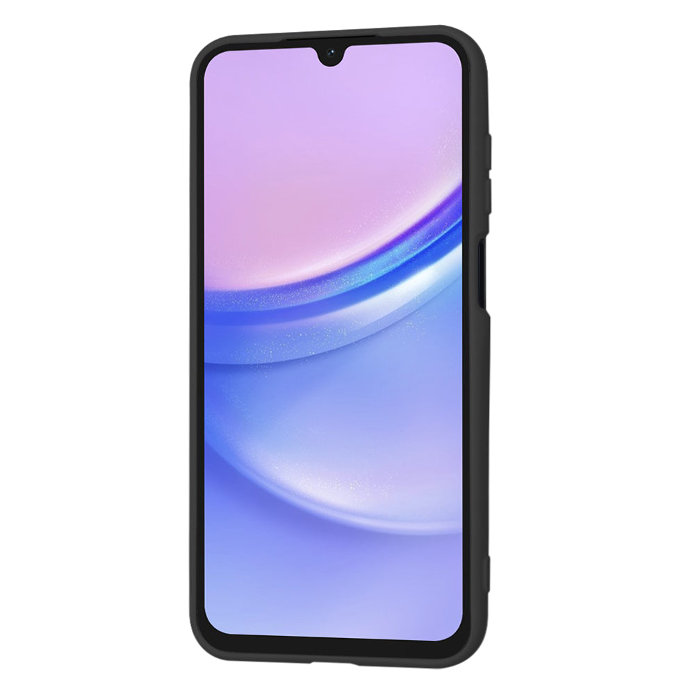 Mobilskal för Samsung Galaxy A15 5G A156 / A15 A155, Techsuit, SoftFlex, Svart
