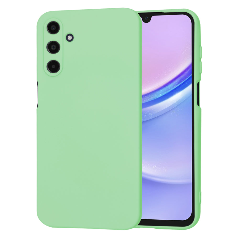 Fodral för Samsung Galaxy A15 5G A156 / A15 A155, Techsuit, SoftFlex, Ljusgrön
