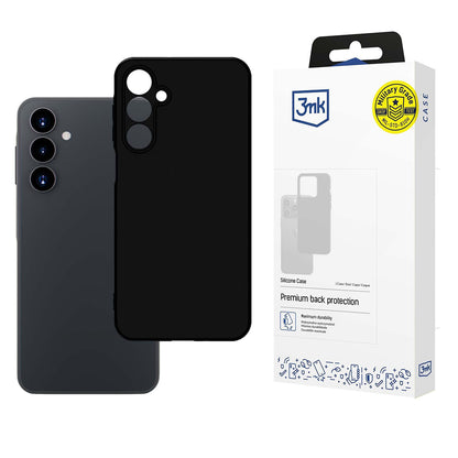 Fodral för Samsung Galaxy A16 5G A166 / A16 4G A165, 3MK, silikon, svart