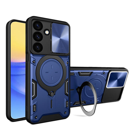 Fodral för Samsung Galaxy A16 5G A166 / A16 4G A165, Techsuit, CamGuard Pro, Blå