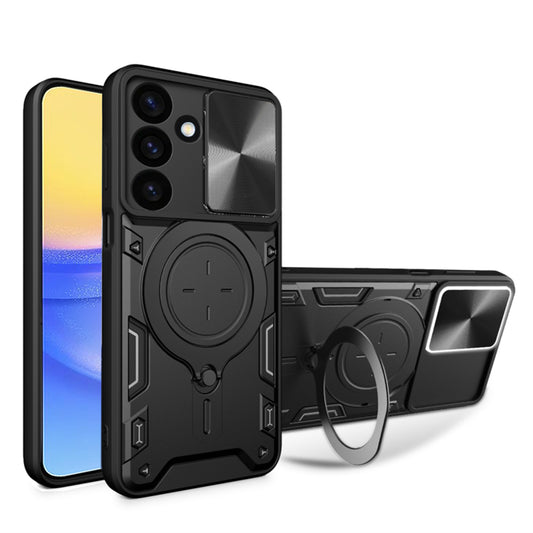 Fodral för Samsung Galaxy A16 5G A166 / A16 4G A165, Techsuit, CamGuard Pro, Svart