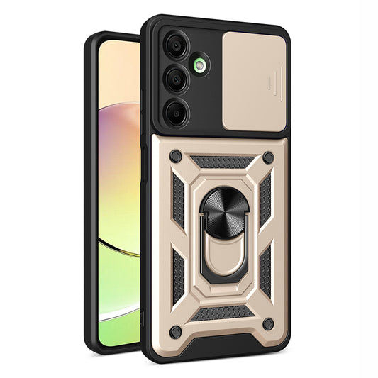 Fodral för Samsung Galaxy A16 5G A166 / A16 4G A165, Techsuit, CamShield, Guld