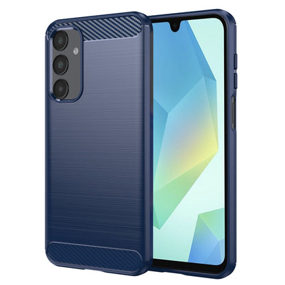Mobilskal för Samsung Galaxy A16 5G A166 / A16 4G A165, Techsuit, Kolfiber, Blå