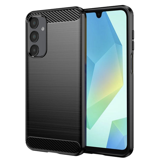 Fodral för Samsung Galaxy A16 5G A166 / A16 4G A165, Techsuit, Kolfiber, Svart