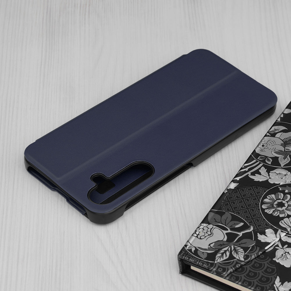 Fodral för Samsung Galaxy A16 5G A166 / A16 4G A165, Techsuit, eFold, Mörkblå