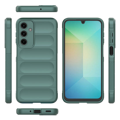Fodral för Samsung Galaxy A16 5G A166 / A16 4G A165, Techsuit, Magic Shield, Grön