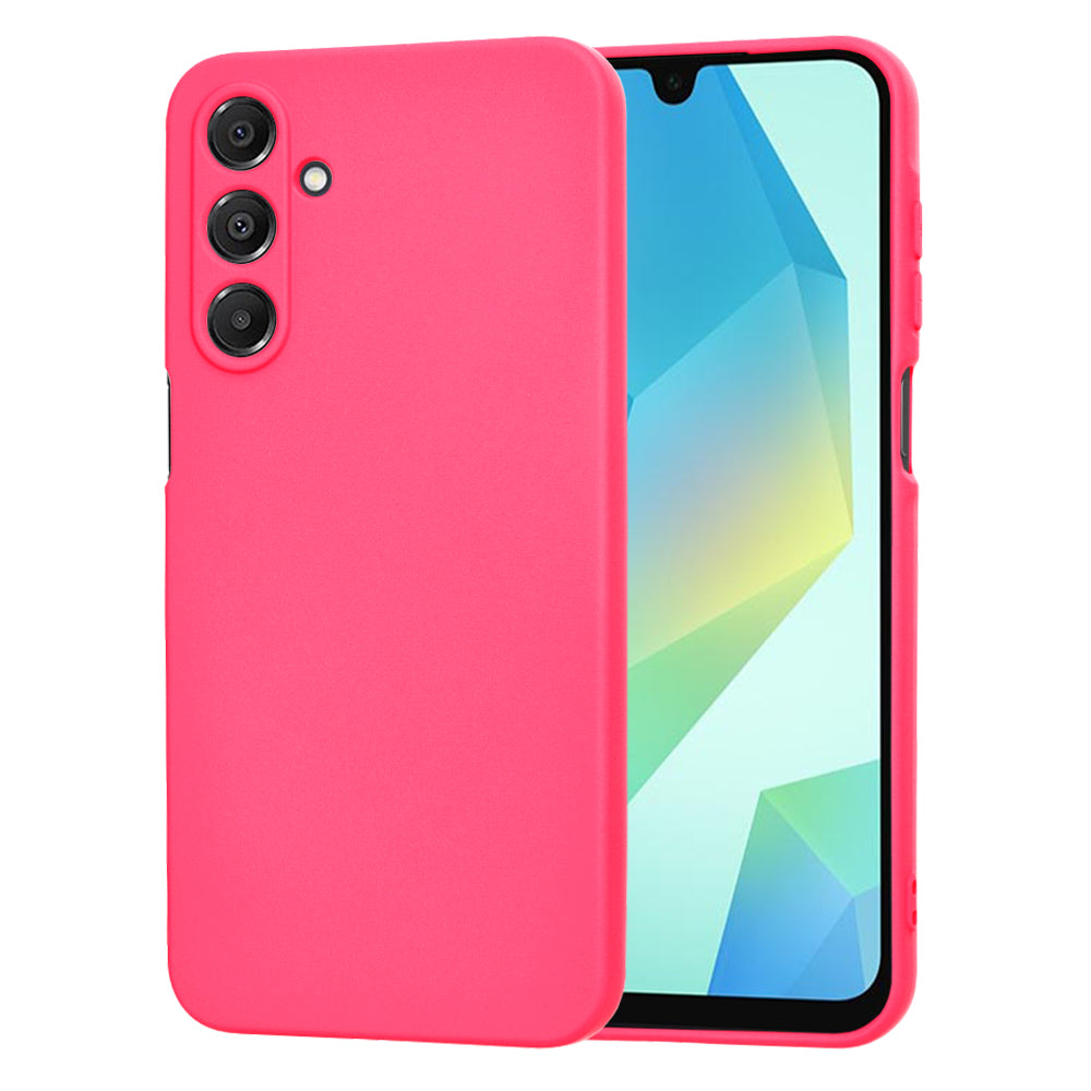 Fodral för Samsung Galaxy A16 5G A166 / A16 4G A165, Techsuit, SoftFlex, Mörkrosa