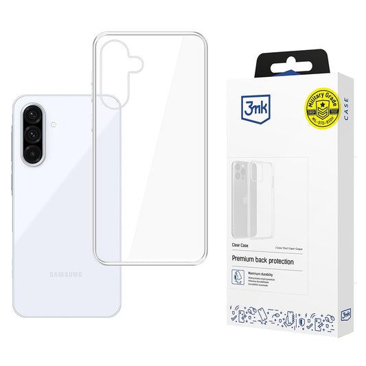 Fodral för Samsung Galaxy A17 4G / A17 5G, 3MK, Klar, Transparent
