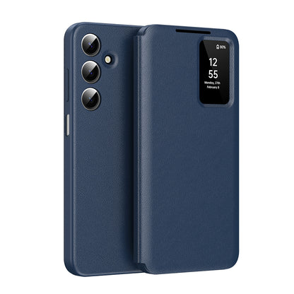 Fodral för Samsung Galaxy A17 4G / A17 5G / A26 A266, Techsuit, SmartView, Blå