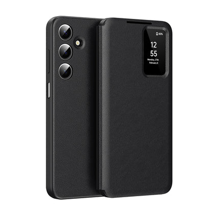 Fodral för Samsung Galaxy A17 4G / A17 5G / A26 A266, Techsuit, SmartView, Svart