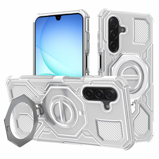 Skyddsfodral för Samsung Galaxy A17 4G / A17 5G, Techsuit, Carbon Shield Pro, Vit