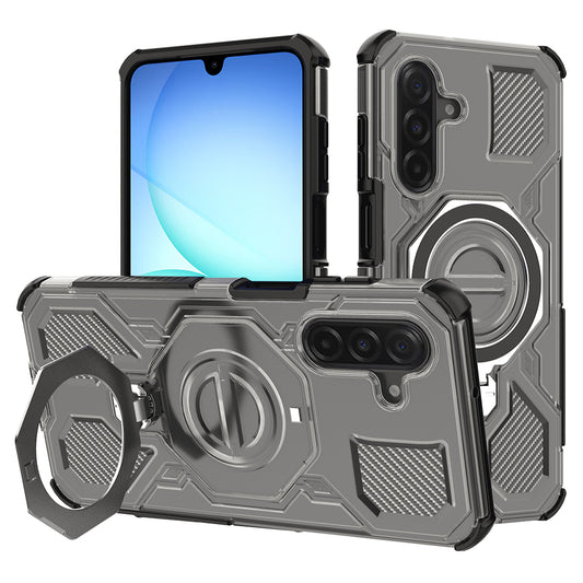 Fodral för Samsung Galaxy A17 4G / A17 5G, Techsuit, Carbon Shield Pro, Ljus Svart