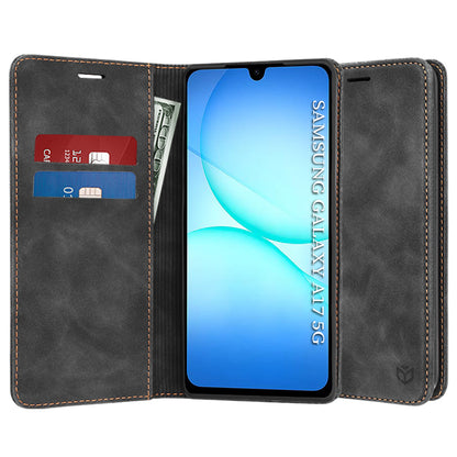 Fodral för Samsung Galaxy A17 4G / A17 5G, Techsuit, Confy, Svart