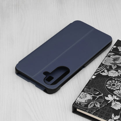 Fodral för Samsung Galaxy A17 5G, Techsuit, eFold, Mörkblå