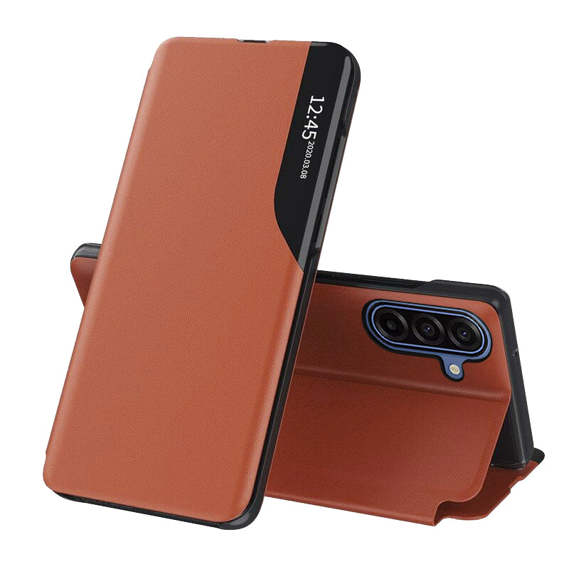 Fodral för Samsung Galaxy A17 5G, Techsuit, eFold, Orange