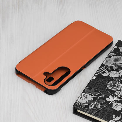 Fodral för Samsung Galaxy A17 5G, Techsuit, eFold, Orange