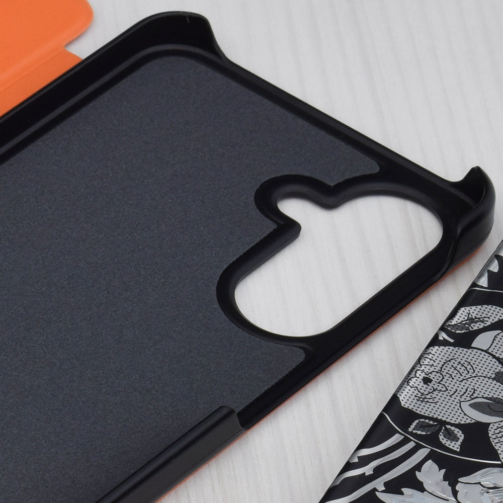 Fodral för Samsung Galaxy A17 5G, Techsuit, eFold, Orange