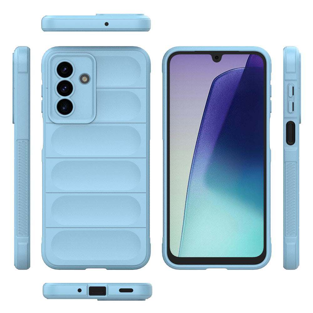 Fodral för Samsung Galaxy A17 5G, Techsuit, Magic Shield, Blå