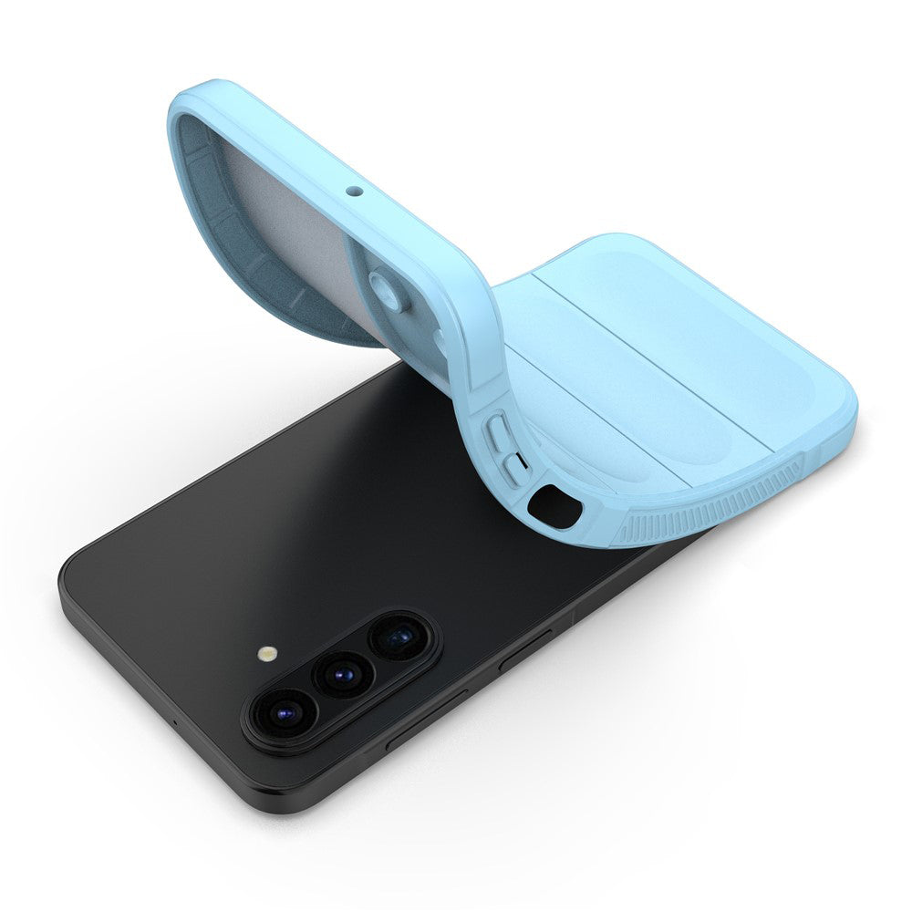 Fodral för Samsung Galaxy A17 5G, Techsuit, Magic Shield, Blå