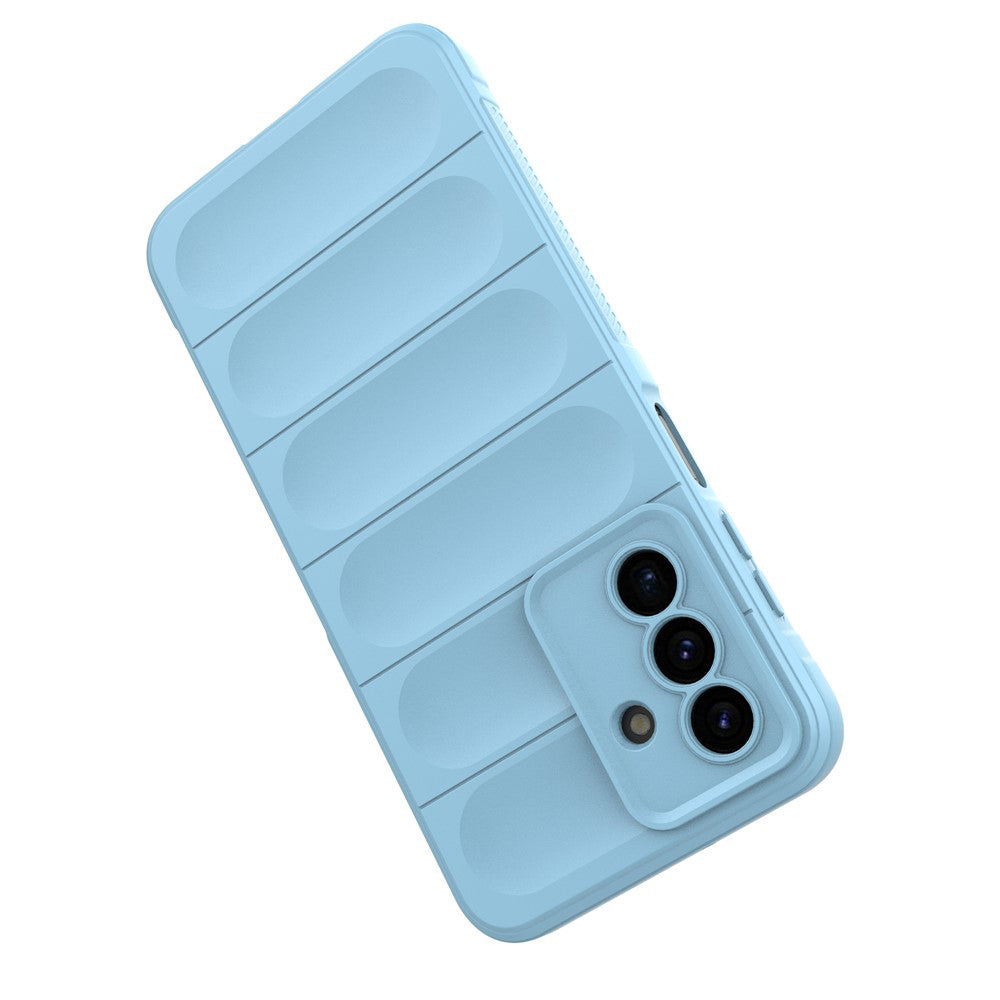 Fodral för Samsung Galaxy A17 5G, Techsuit, Magic Shield, Blå