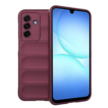 Fodral för Samsung Galaxy A17 5G, Techsuit, Magic Shield, Vinröd