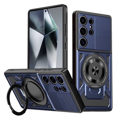 Fodral för Samsung Galaxy A17 5G, Techsuit, RuggedCam, Blå