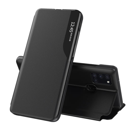 Fodral för Samsung Galaxy A21s A217, Techsuit, eFold, Svart