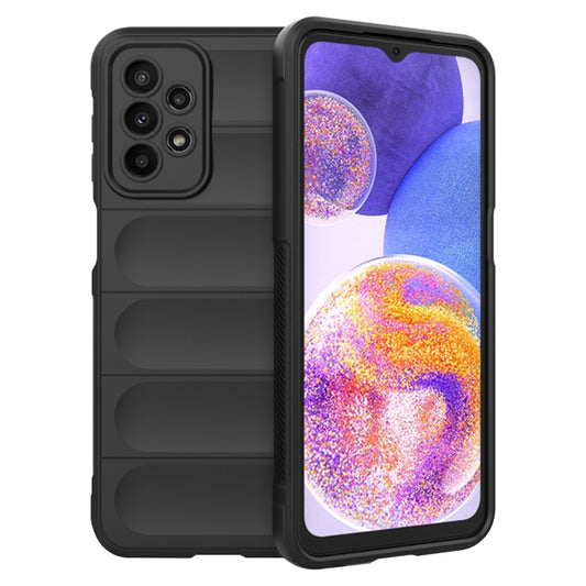 Fodral för Samsung Galaxy A23 5G A236 / A23 A235, Techsuit, Magic Shield, Svart