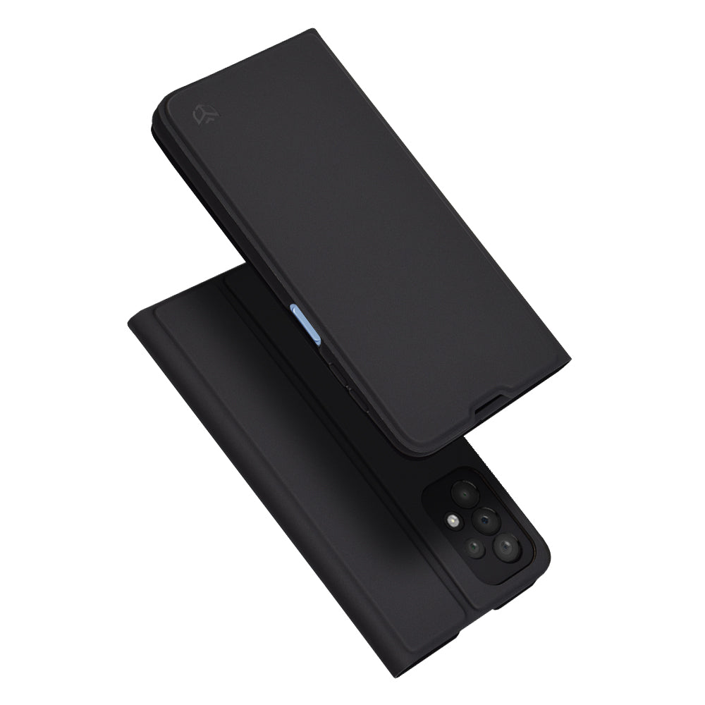 Fodral för Samsung Galaxy A23 5G A236 / A23 A235, Techsuit, Magskin Book, Svart