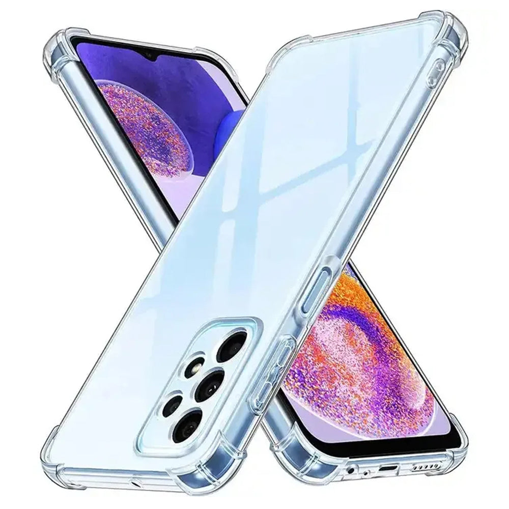 Fodral för Samsung Galaxy A23 5G A236 / A23 A235, Techsuit, Stötsäker Klar, Transparent