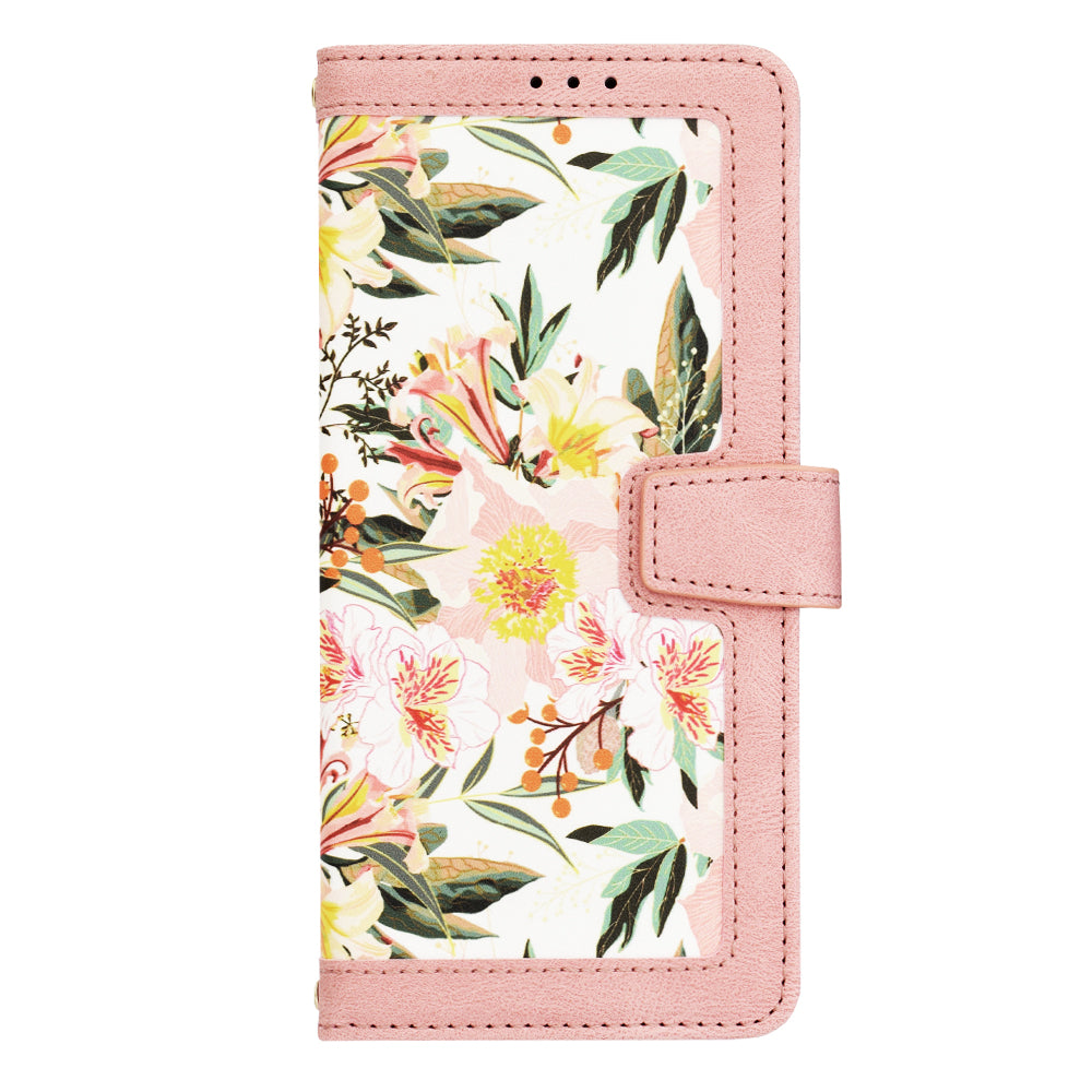 Fodral för Samsung Galaxy A25 A256, Techsuit, FlipCraft, Rosa