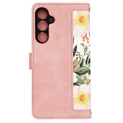 Fodral för Samsung Galaxy A25 A256, Techsuit, FlipCraft, Rosa