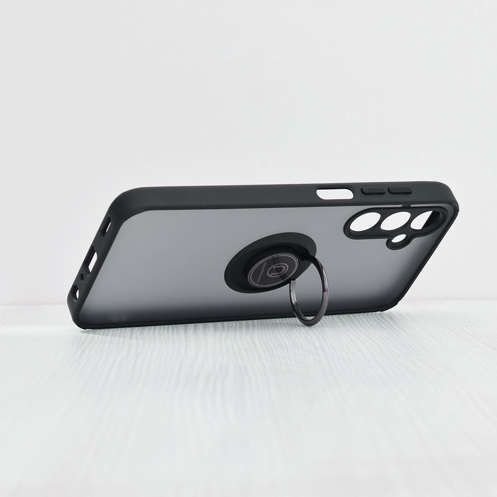 Fodral för Samsung Galaxy A25 A256, Techsuit, Glinth, Svart