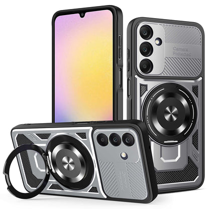 Fodral för Samsung Galaxy A25 A256, Techsuit, RuggedCam, Grå