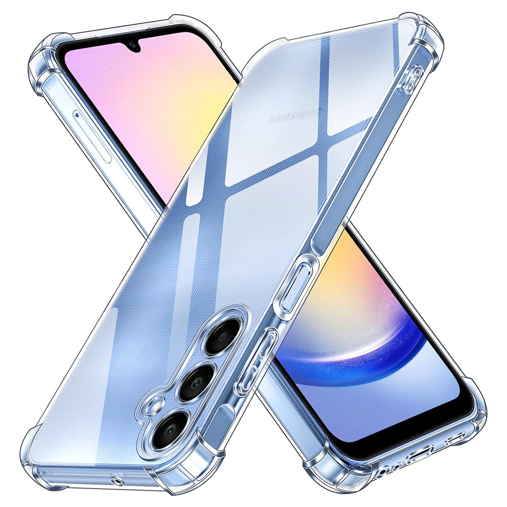 Fodral för Samsung Galaxy A25 A256, Techsuit, Stötsäker Klar, Transparent