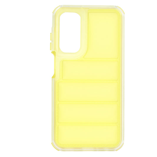Fodral för Samsung Galaxy A25 A256, Techsuit, Wave Shield, Gul