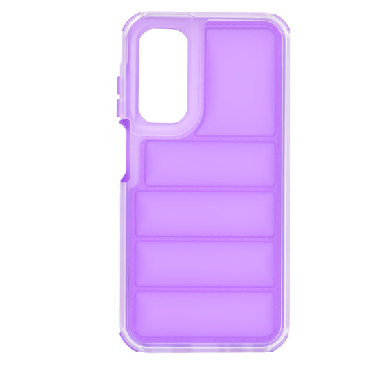Fodral för Samsung Galaxy A25 A256, Techsuit, Wave Shield, Lila