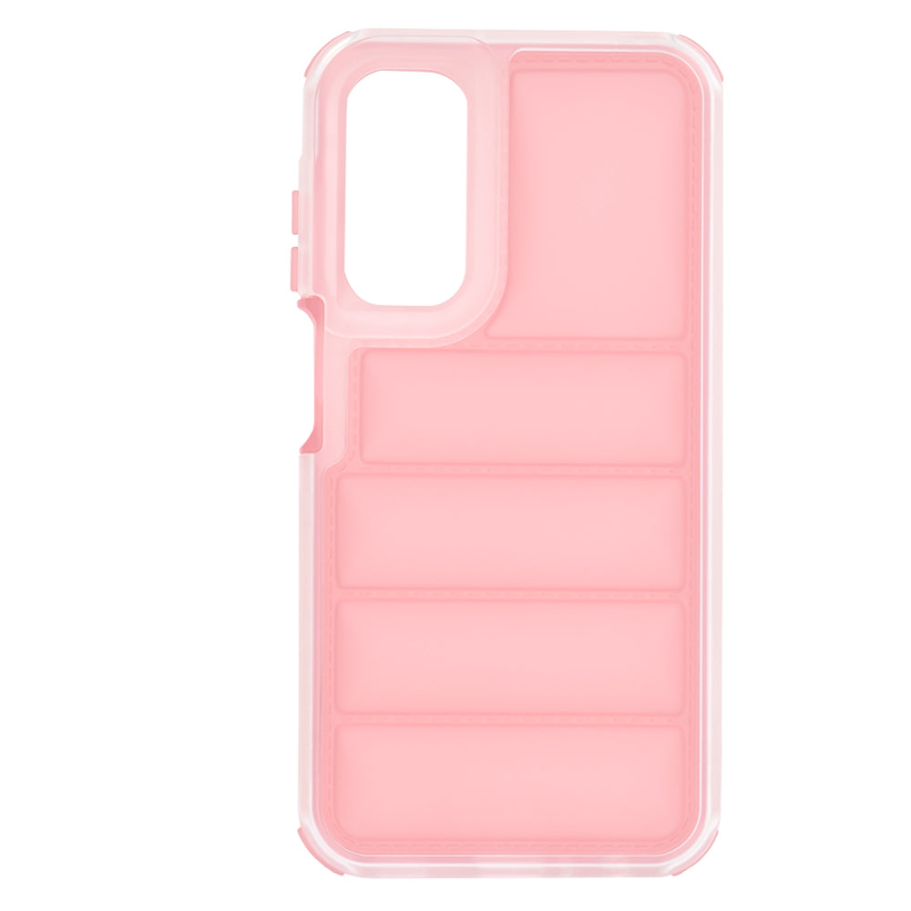Fodral för Samsung Galaxy A25 A256, Techsuit, Wave Shield, Rosa