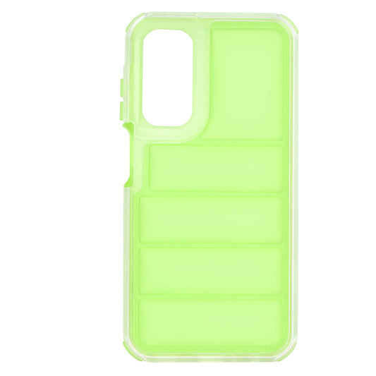 Fodral för Samsung Galaxy A25 A256, Techsuit, Wave Shield, Grön